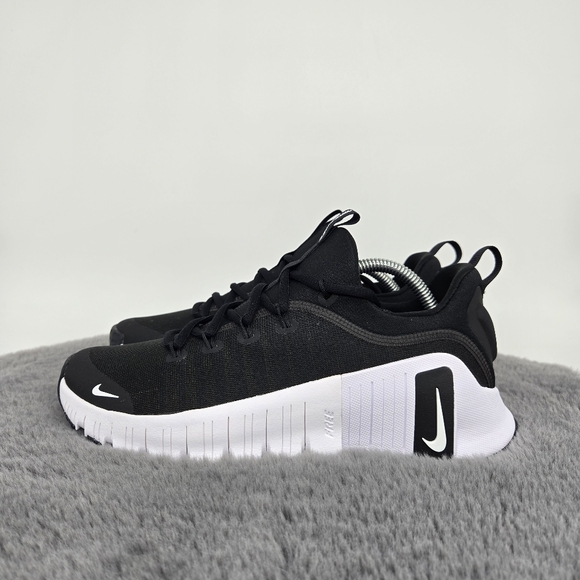 New Nike Free Metcon 6 Black White Women's Workout Shoes Size 8